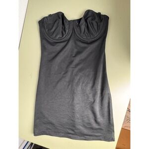 Nancy Ganz Body Slimmer BlackMissing Straps Slip Shape-ware 36 Black Concealing